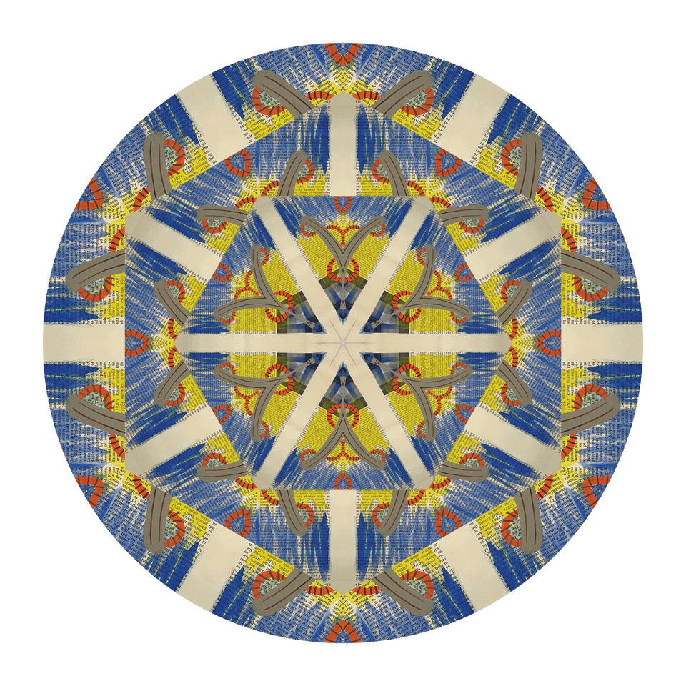 KALEIDOSCOPE PRINT-Begin I