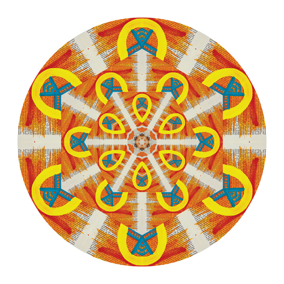 KALEIDOSCOPE PRINT-Nourish I