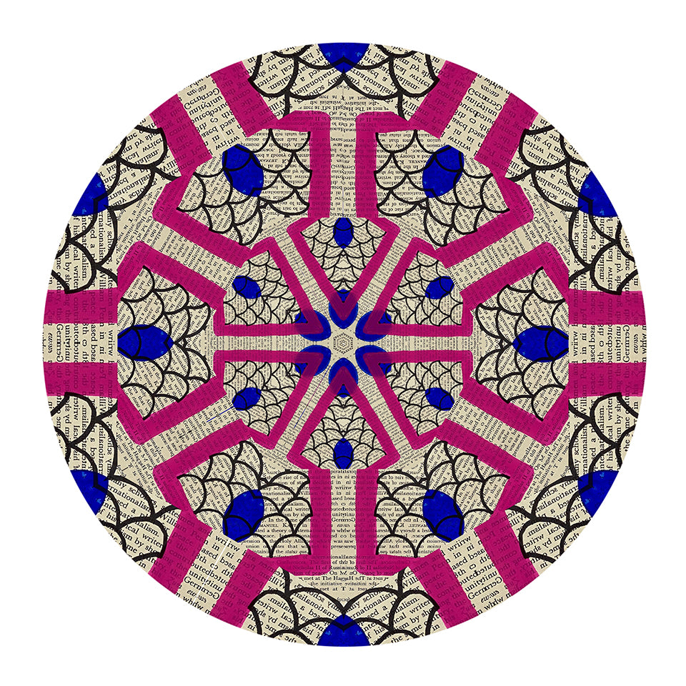 KALEIDOSCOPE PRINT-Vista