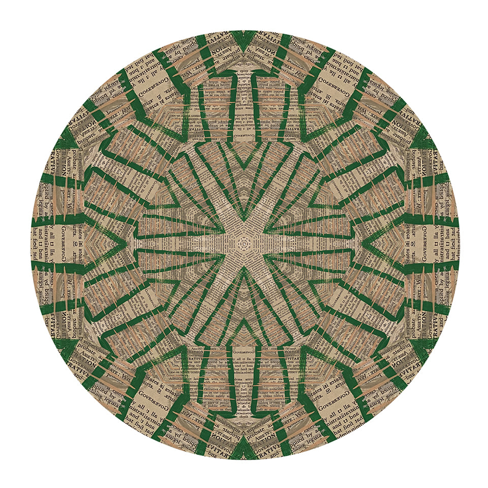 KALEIDOSCOPE PRINT-Forest Stand I