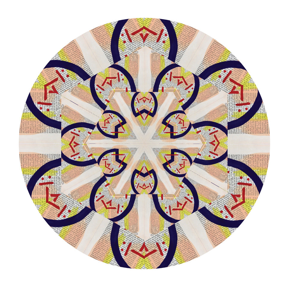 KALEIDOSCOPE PRINT-Abode