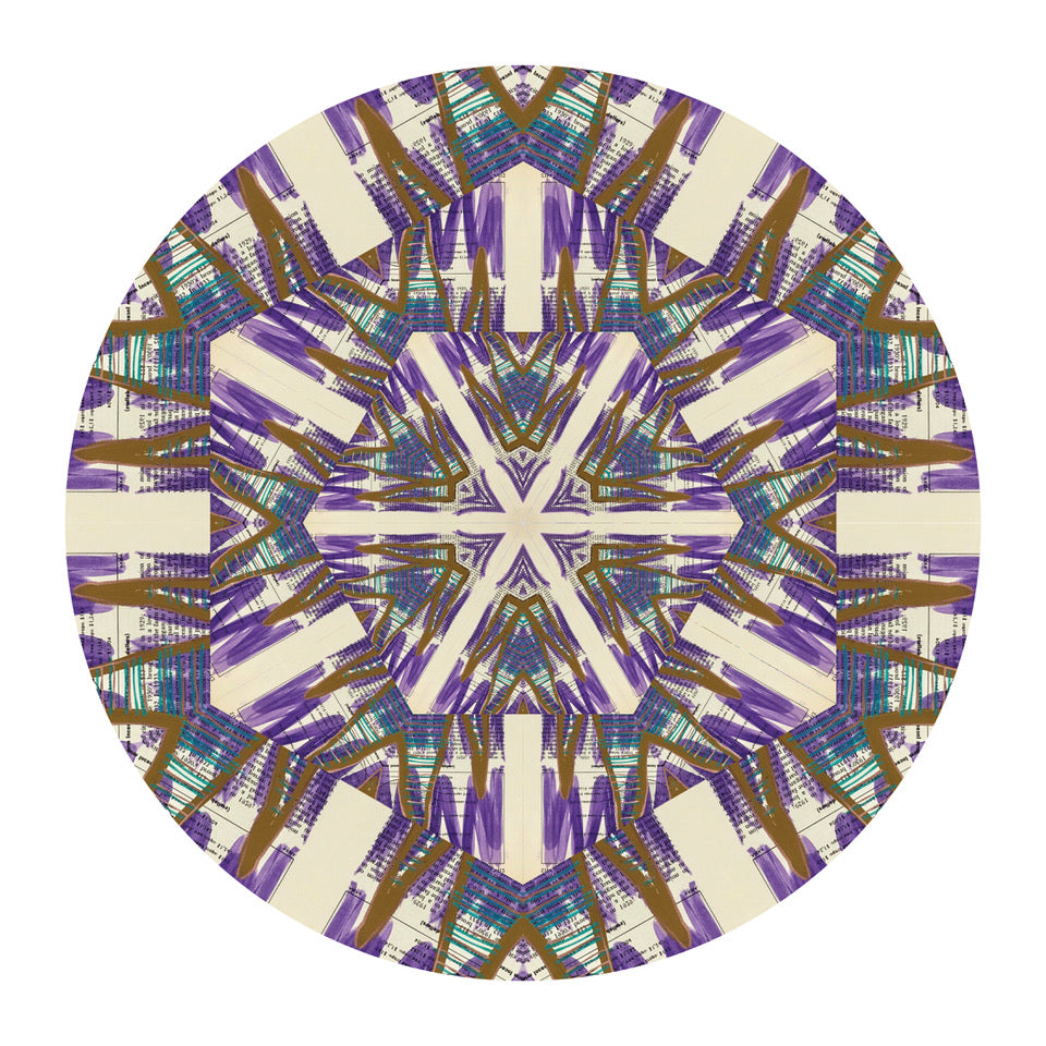 KALEIDOSCOPE PRINT-Forest Stand II